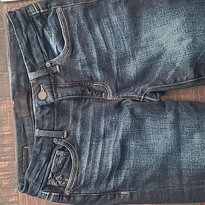 Buckle black jeans